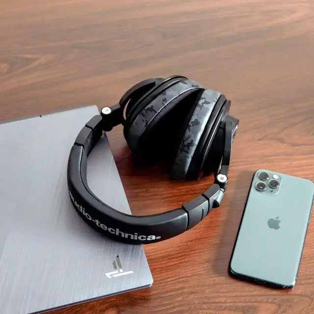 Alt view image 5 of 5 - WC PadZ Velour - The Ultimate Upgraded Earpads by Wicked Cushions - Compatible with Audio Technica, HyperX, SteelSeries Arctis & More - Extra Thick - Bigger Opening - Softer Memory Foam | Black Camo