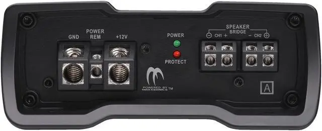 Alt view image 3 of 4 - Autotek MM-2025.2D Mean Machine 2000 Watt Amplifier, Compact Bridgeable, 2 Channel Amplifier