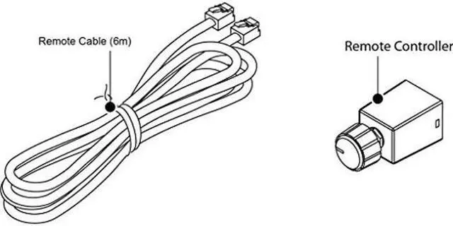 Alt view image 2 of 3 - Kenwood KCA-RC01A Remote Bass Knob for Select Amplifiers