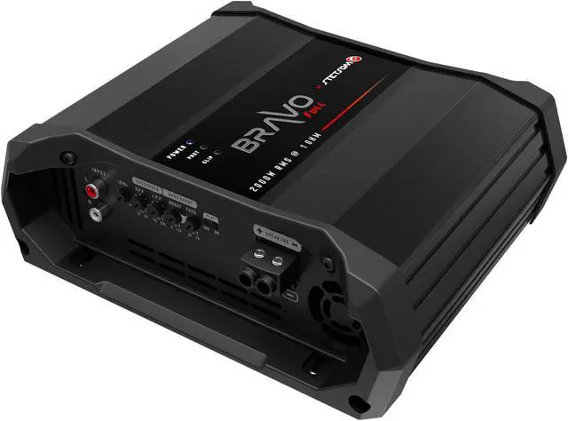 Alt view image 4 of 5 - Stetsom BRAVO FULL 2000 1 Ohm Mono Car Amplifier, 2000.1 2K Watts RMS, 1O Stable Car Audio, HD Sound Quality, Crossover & Bass Boost, Car Stereo Speaker Subwoofer MD, Smart Coolers