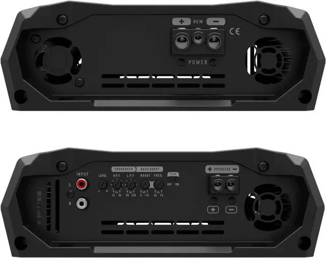 Alt view image 5 of 5 - Stetsom BRAVO FULL 2000 1 Ohm Mono Car Amplifier, 2000.1 2K Watts RMS, 1O Stable Car Audio, HD Sound Quality, Crossover & Bass Boost, Car Stereo Speaker Subwoofer MD, Smart Coolers