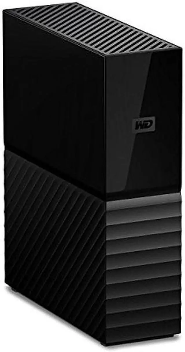 Alt view image 2 of 3 - Western Digital 8TB My Book Desktop External Hard Drive, USB 3.0, External HDD with Password Protection and Backup Software - WDBBGB0080HBK-NESN