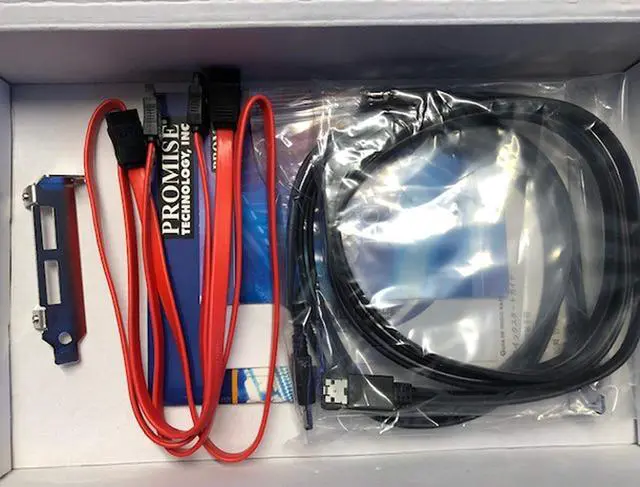 Alt view image 3 of 3 - Promise Technology SATA300 TX4302 2PORT Esata Ext & Int