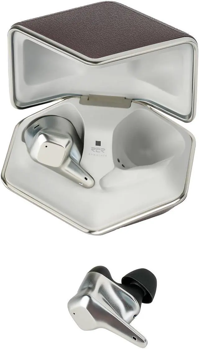 Alt view image 3 of 4 - HIFIMAN SVANAR Wireless LE Noise Cancelling Bluetooth in-Ear Hi-Fi Earphones with Hymalaya DAC, Topology Diaphragm Driver, IPX5 Water/Sweat Resistant, Brown