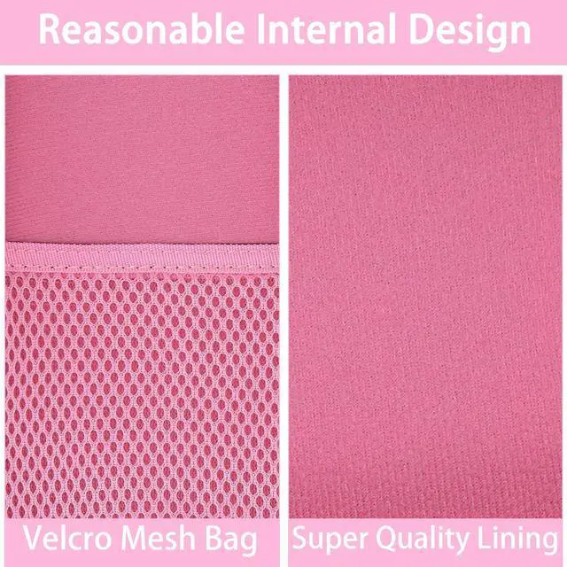 Alt view image 3 of 5 - co2CREA Hard Case Compatible with Yoto Player 3rd Generation Kids Screen-Free Bluetooth Audio Speaker Plays Audiobook Cards Radio and Card Case Hold up to 36 Yoto Player Cards, Pink Case