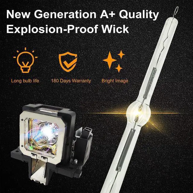 Alt view image 4 of 5 - CTLAMP Original PK-L2312U / PK-L2312UP OEM Replacement Projector Lamp Bulb with Housing Compatible with JVC DLA-X95R DLA-X500R DLA-X700R DLA-X900R