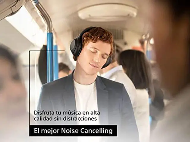 Alt view image 2 of 5 - Sony WH-1000XM4 Wireless Premium Noise Canceling Overhead Headphones - 30hr Battery Life, Over Ear Style with Mic for Phone-Call and Alexa Voice Control for Google Assistant - Black