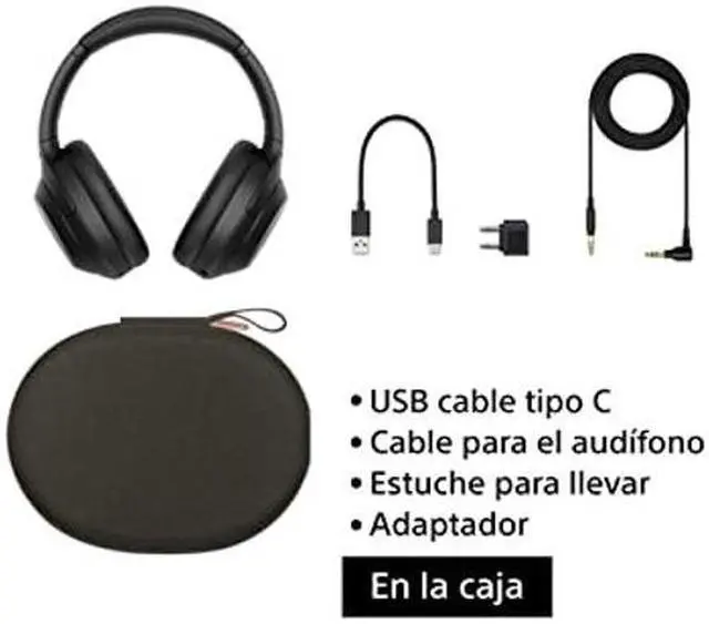 Alt view image 5 of 5 - Sony WH-1000XM4 Wireless Premium Noise Canceling Overhead Headphones - 30hr Battery Life, Over Ear Style with Mic for Phone-Call and Alexa Voice Control for Google Assistant - Black