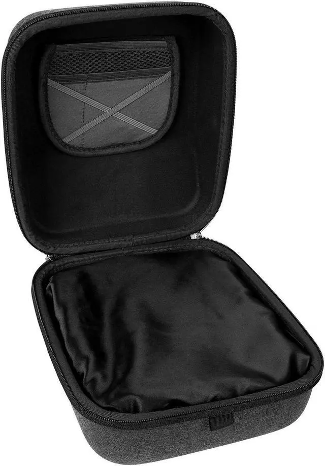 Alt view image 2 of 5 - Geekria Shield Case for Large Sized Over-Ear Headphones, Replacement Protective Hard Shell Travel Carrying Bag with Cable Storage, Compatible with HiFiMAN HE1000 V2, SHURE Headsets (Dark Grey)