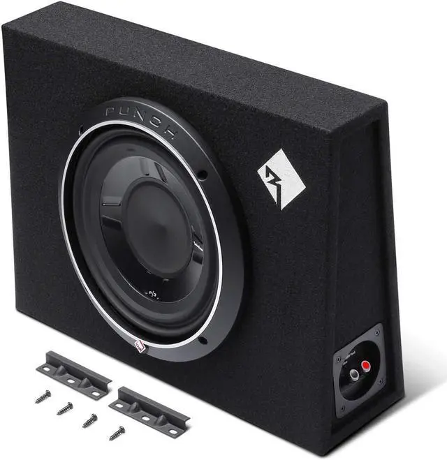 Alt view image 2 of 4 - Rockford Fosgate Punch P3S-1X10 P3S Single 10" Shallow Loaded Enclosure Subwoofer