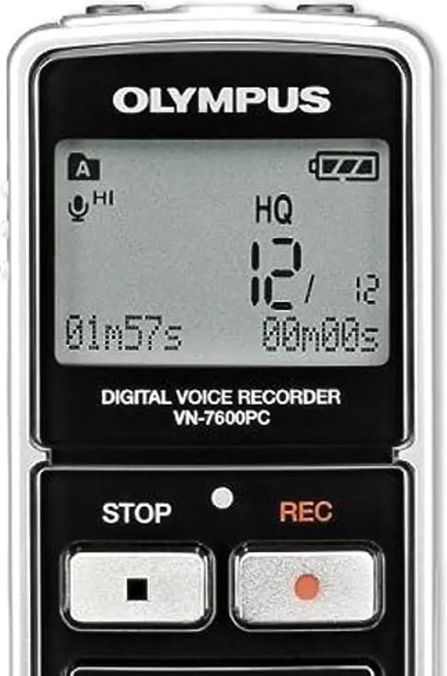 Alt view image 3 of 3 - Olympus VN 7600PC - Digital Voice Recorder - BRAND NEW