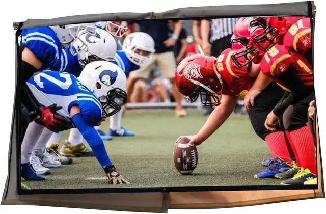 Main image of acoveritt Outdoor 60"-65" TV Set Cover,Scratch Resistant Liner Protect LED Screen Best-Compatible with Standard Mounts and Stands (Beige)