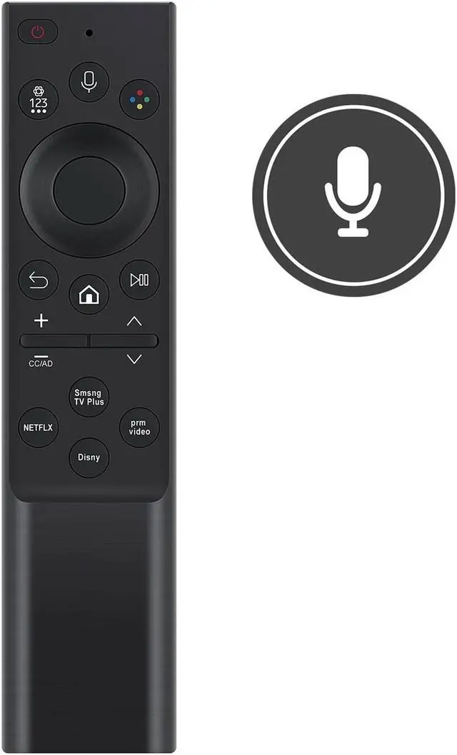 Alt view image 2 of 5 - BN59-01386A TM2280E Replace Voice Search Remote Control fit for Samsung Smart Neo QLED TV 4K UHD Dual LED Quantum HDR Q60B Series QN50Q60BAFXZA QN43Q60BAFXZA QN55Q60BAFXZA QN65Q60BAFXZA (2022 Model)