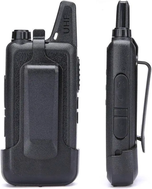 Alt view image 3 of 5 - 24 pcs Original Walkie Talkie Belt Clip Compatible with Two Way Radio LUITON LT-316 WLN KD-C1 Retevis RT22 Zastone X6 NKTECH NK-U1 Zeadio ZS-B1 TIDRADIO TD-M8 RADTEL RT-10 RADIODDITY R1