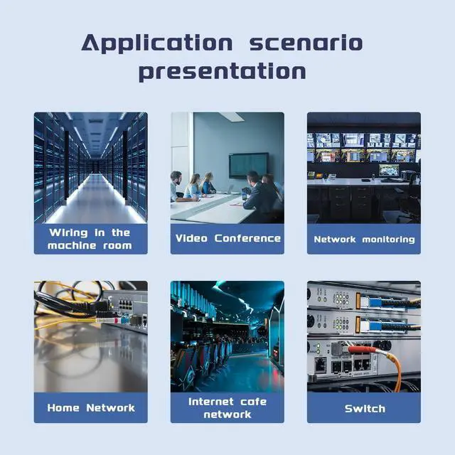 Alt view image 4 of 5 - Buacoz 7.5Meters 25ft LC/UPC-LC/UPC 40/100GB Multi-Mode Fiber Optic Cable LC to LC OM5 LC-LC 10 Gigabit Jumper Optical Patch Cord Duplex 50/125um Lime Green