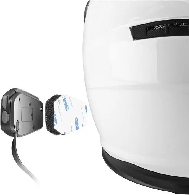 Alt view image 4 of 5 - Interphone Cellularline, Motorcycle Intercom with Bluetooth and Mesh Communication, Model U-Com 16, Up to 4 Motors, Distance 1.6 Km, Compatible with Sena, OEM, GPS, Waterproof, Universal