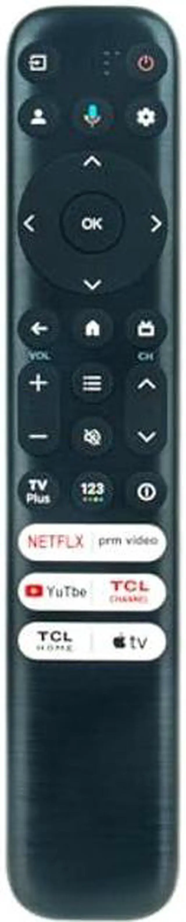 Alt view image 4 of 4 - Voice Replace Remote Control Compatible with TCL 55" 65" 75" 85" Q6 Q650G Series QLED HDR 4K Smart Google TV 55Q650G 65Q650G 75Q650G 85Q650G