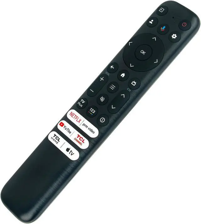 Alt view image 2 of 4 - Voice Replace Remote Control Compatible with TCL 55" 65" 75" 85" Q6 Q650G Series QLED HDR 4K Smart Google TV 55Q650G 65Q650G 75Q650G 85Q650G