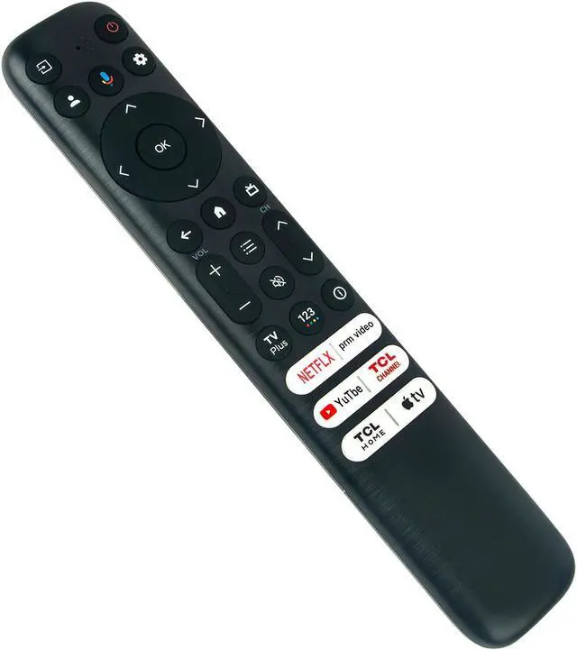 Alt view image 3 of 4 - Voice Replace Remote Control Compatible with TCL 55" 65" 75" 85" Q6 Q650G Series QLED HDR 4K Smart Google TV 55Q650G 65Q650G 75Q650G 85Q650G