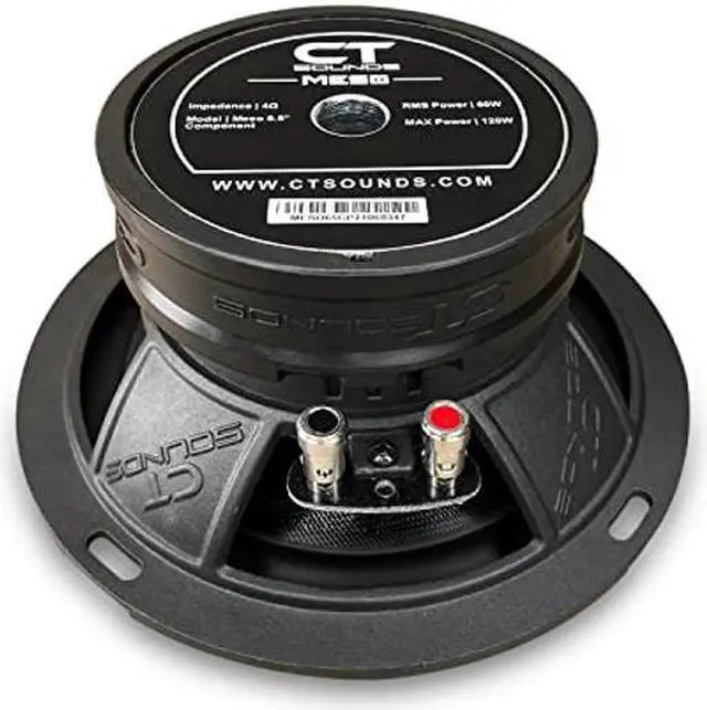 Alt view image 4 of 5 - CT Sounds Meso 6.5" 320 Watt 2-Way Premium Component Car Speaker Set
