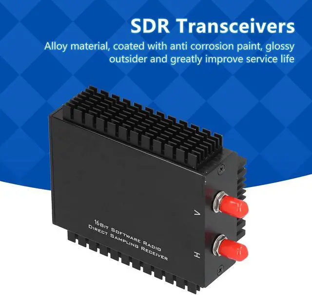 Alt view image 2 of 5 - SDR Receiver Module 1kHz 64Mhz RX888 MKII Software Defined Radio Receiver Module, Aluminum Alloy Industrial Tools