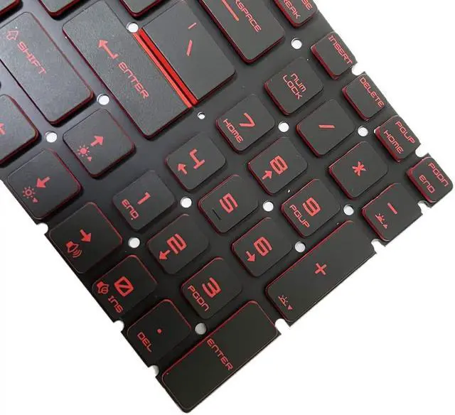 Alt view image 5 of 5 - GinTai Laptop US Backlit Keyboard for MSI GL65 9RC 9SFX 9SE, Bravo 17 A4DDR, GL75 9SE 9SD 9SC,GL75 Leopard 9SER 10SDR 10SCSR 10SCXR 9Z.NCXBN.11D