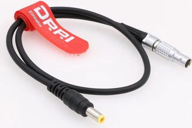 Alt view image 3 of 3 - DRRI DC Barrel to 2-Pin Male Power Cable for Teradek Bond/SmallHD