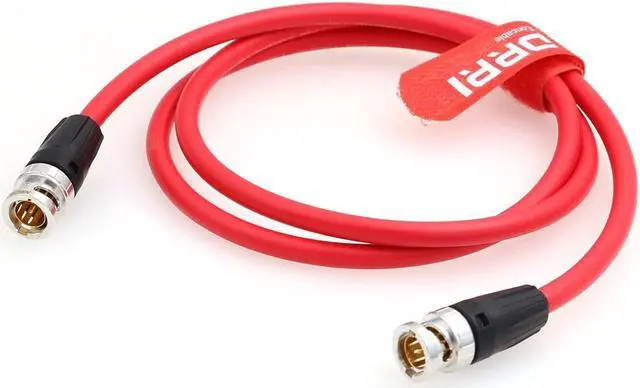 Main image of DRRI Canare 12G Neutrik BNC Male to BNC HD SDI 4K Video Coaxial Cable LV-61S for FS5 to Atomos Shogun Inferno