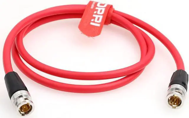 Alt view image 2 of 4 - DRRI Canare 12G Neutrik BNC Male to BNC HD SDI 4K Video Coaxial Cable LV-61S for FS5 to Atomos Shogun Inferno