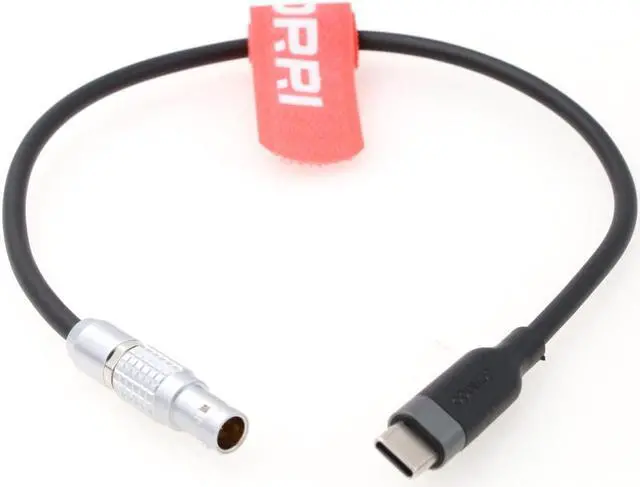 Main image of DRRI Ronin RS2 Stabilizer PD Powerbank to Nucleus M Follow Focus Motor 7-Pin to USB-C Power Cable