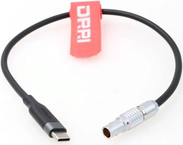 Alt view image 2 of 5 - DRRI Ronin RS2 Stabilizer PD Powerbank to Nucleus M Follow Focus Motor 7-Pin to USB-C Power Cable