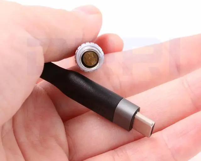 Alt view image 4 of 5 - DRRI Ronin RS2 Stabilizer PD Powerbank to Nucleus M Follow Focus Motor 7-Pin to USB-C Power Cable