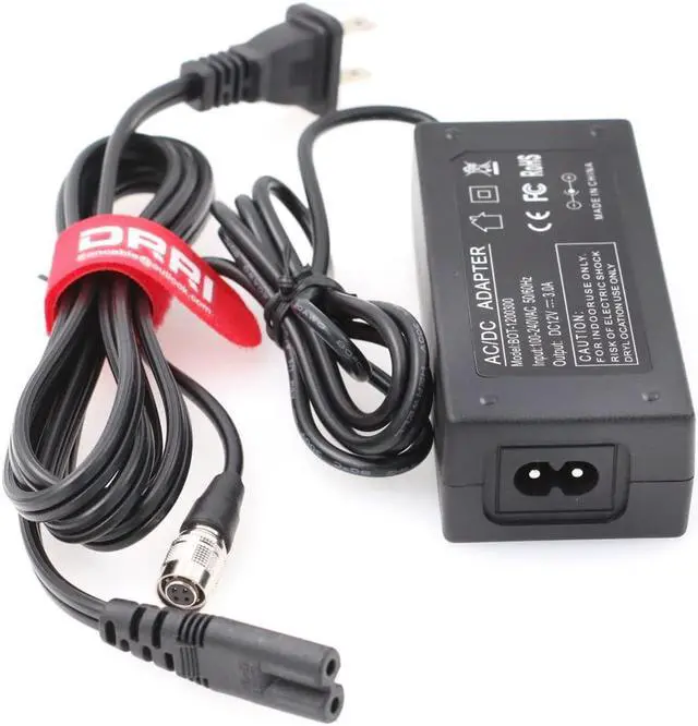 Alt view image 4 of 4 - DRRI 12V 3A Power Supply with Hirose 4-pin Female Connector for DP7-PRO AC7 Monitors