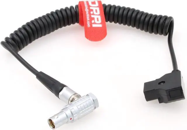 Alt view image 2 of 4 - DRRI ZHIYUN Crane 3S Image Transmission Stabilizer Power Cable Dtap to 4Pin Female DC (Elbow 4pin Cable)