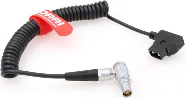 Alt view image 3 of 4 - DRRI ZHIYUN Crane 3S Image Transmission Stabilizer Power Cable Dtap to 4Pin Female DC (Elbow 4pin Cable)