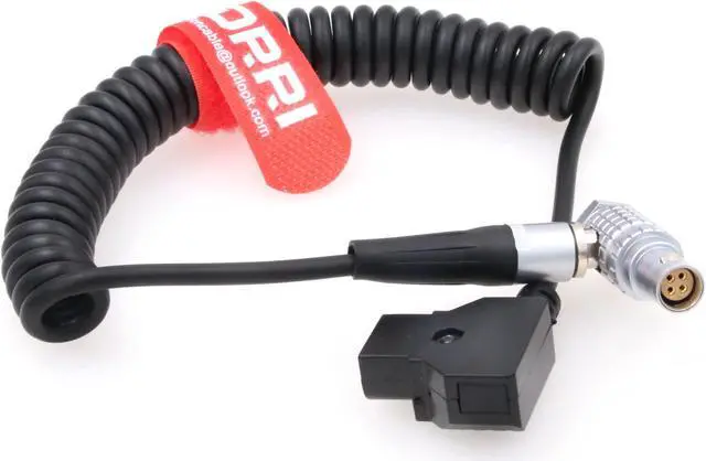 Alt view image 4 of 4 - DRRI ZHIYUN Crane 3S Image Transmission Stabilizer Power Cable Dtap to 4Pin Female DC (Elbow 4pin Cable)