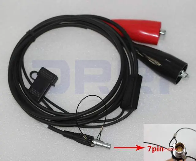 Alt view image 4 of 5 - DRRI 12V 7 Pin GPS Power Cable for Trimble R10 GNSS R8 R7 R6 4700 4800 5700 5800 Replace 46125-20 (46125-20)