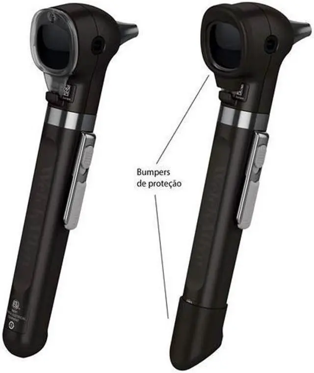 Alt view image 3 of 3 - Welch Allyn Pocket LED Otoscope with AA Battery Handle