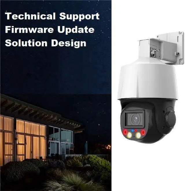 Alt view image 4 of 5 - EmpireTech 4MP 1/2.8" CMOS 5X Optical Zoom Wired PTZ Camera with Auto Tracking,Built-in Mic and Speaker for Two-Way Talk,Motion Detection,PoE and PoE+,PTZ3E405-AI