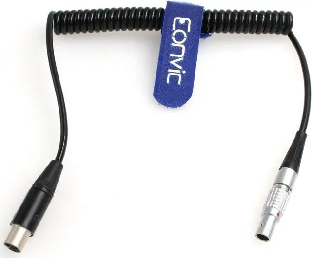 Alt view image 3 of 5 - Eonvic Tvlogic Power Cable 4 Pin Mini XLR to 0B 2 Pin ALEXA MINI Monitor Power Cable