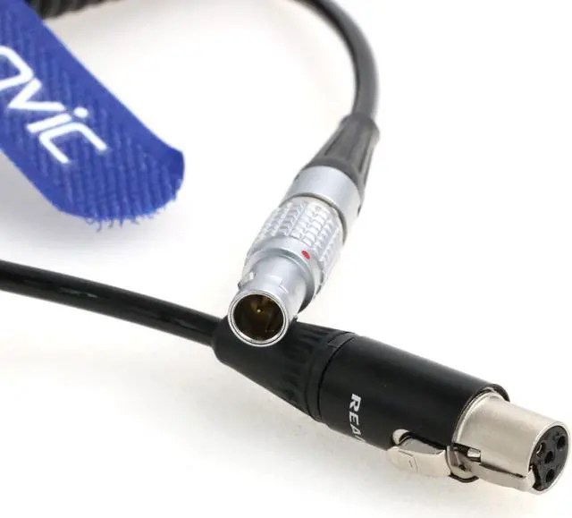 Alt view image 2 of 5 - Eonvic Tvlogic Power Cable 4 Pin Mini XLR to 0B 2 Pin ALEXA MINI Monitor Power Cable