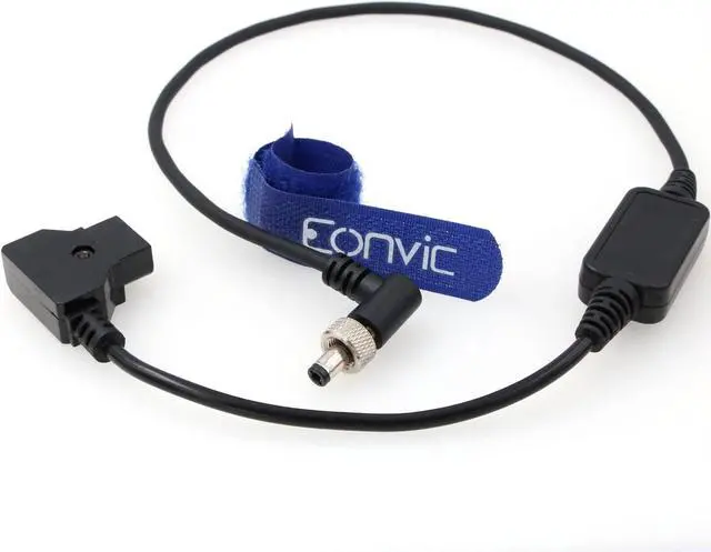 Alt view image 2 of 4 - Eonvic 12V 2.5A Output Power Cable for Blackmagic Design ATEM Mini switcher D-Tap to Locking 2.5mm DC Right Angle