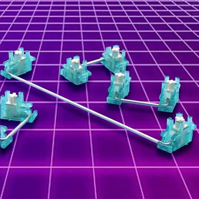 Alt view image 5 of 5 - FKZ GMK67 Keyboard Kit, 65% Mechanical Keyboard Kit-Wireless Bluetooth 5.0/2.4G/Type C Receiver Modes,Hotswap Switch Socket Case Plate PCB 68Key Switch Tester Keyboard Kit (GMK67-Black)