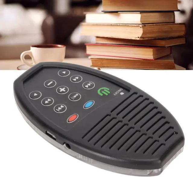 Alt view image 4 of 5 - Audio Bible Player, Portable USB Rechargeable Bible Reader for Seniors Kids and The Blind, Solar Powered, Adjustable HiFi Sound Player with LED light and Ear Buds, 4G Capacity (English KJV, Arabic)