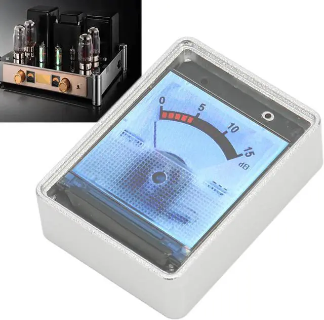 Alt view image 2 of 5 - VU Meter, Voice Activated 1.3 Inch Display DC 5V VU Meter Level Amp 12 Kinds of Image Display for Amplifier