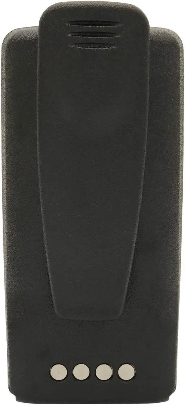 Alt view image 3 of 5 - GoodQbuy 2600mAh 7.2V Replacement Two-Way Radio Battery for Motorola Radios CP110 RDU2020 RDU4100 RDU4160d RDU4160 RDV2080D RDV5100 RLN6305B RLN6308B RLN6351B + Belt Clip
