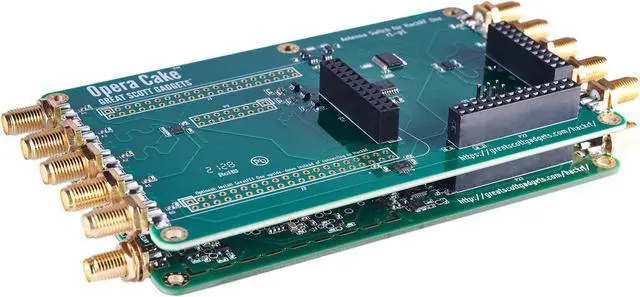 Alt view image 2 of 4 - Great Scott Gadgets' Opera Cake - Antenna Switching Add-On Board for HackRF One and Other Software Defined Radios
