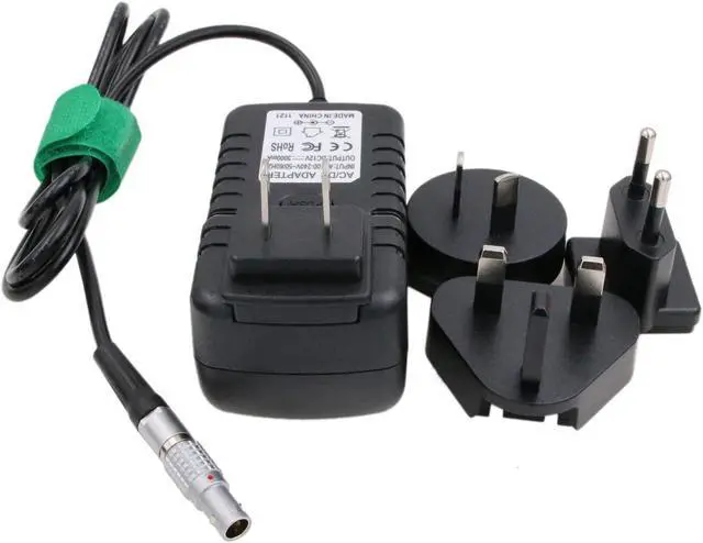 Main image of HangTon 12V AC Power Adapter for SmallHD Monitor Teradek Bolt Bond Preston MDR4 Light Ranger2 0B 2 Pin 36W