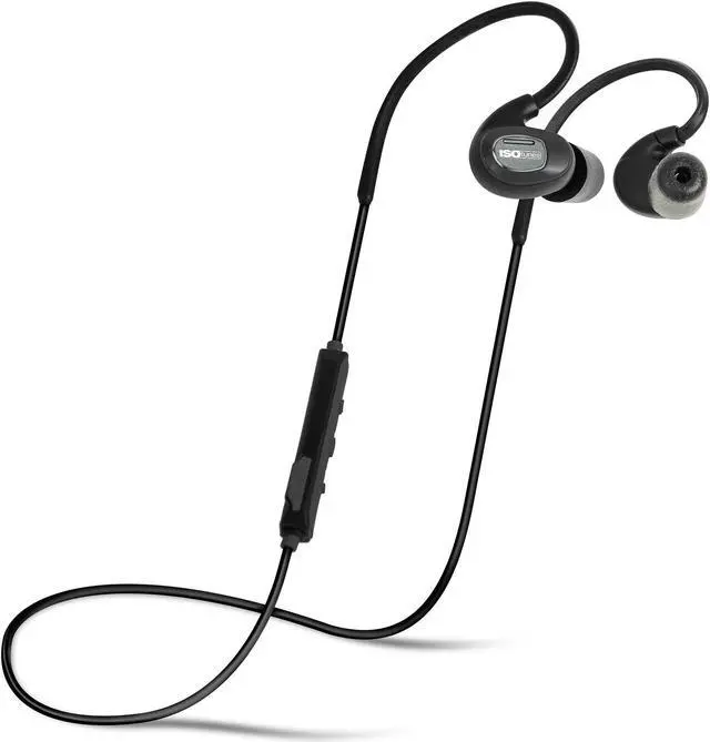 Main image of ISOtunes PRO Bluetooth Earplug Headphones, 27 dB Noise Reduction Rating, 10 Hour Battery, Noise Cancelling Mic, OSHA Compliant Bluetooth Hearing Protector (Matte Black)