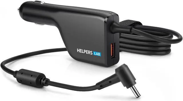 Main image of HELPERS LAB DC 12V-24V Laptop Car Charger Adapter for Asus F555LA F451C X551CA X551M X550CA X555 Zenbook UX21A UX31A UX32A UX42A UX303LA UX305 T300LA TP300LA S200E 19V 2.37A 1.75A 3.42A Power Supply